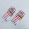 Metallclip-Druckbleistift, Student 0,5 mm Nadel-/Kugelspitze, Schwarze Tinte