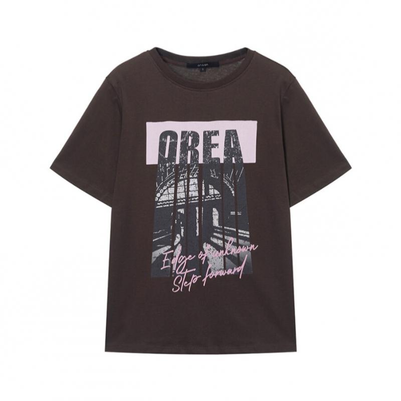 On On LeTTering PoinT T shirT New6me310