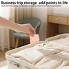Portable Compartment Jewelry Bag Ring Organizer Mini Travel Jewelry Bag Foldable Multifunctional Jewelry Roll Bag For Earring