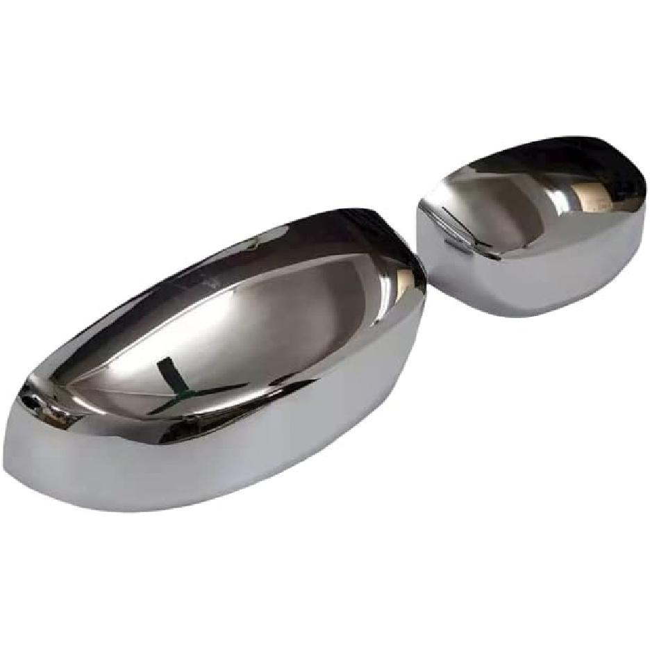 Chrome Side Mirror TOP Half Cover For 07-13 Silverado Suburban Tahoe Sierra Yukon Cadillac Escalade