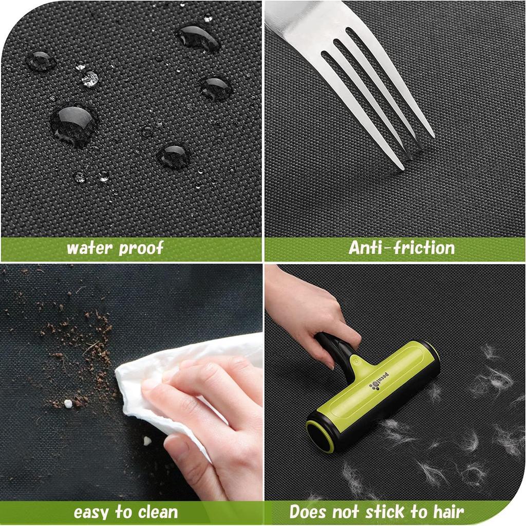 Dog Car Seat Covers for Trucks, Cars, and SUVs - Waterproof Back Seat Protection for Dog Travel - Puppy Essentials