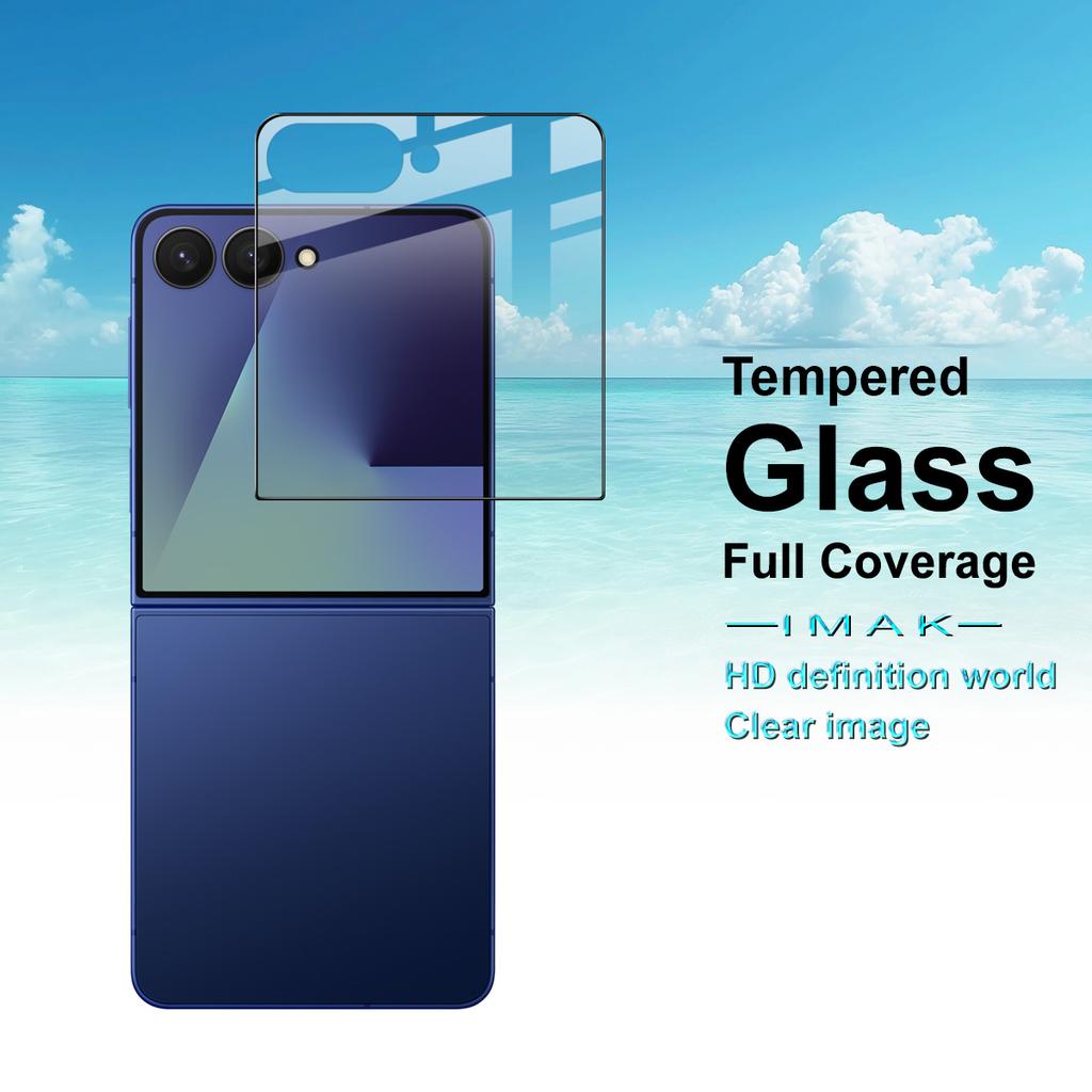 For Samsung Galaxy Z Flip 8 5G Glass IMAK Full Coverage Tempered Glass Film Pro+ Series Rear screen sticker