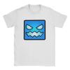 T-shirt Unisex Unisex Runner Geometry Dash Gioco Divertente 100% Cotone Magliette Manica Corta Geometric Dash T-shirt Girocollo Abbigliamento Estate