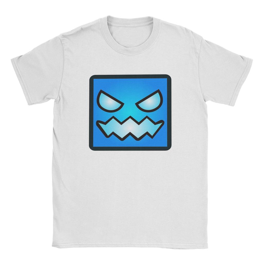 T-shirt Unisex Unisex Runner Geometry Dash Gioco Divertente 100% Cotone Magliette Manica Corta Geometric Dash T-shirt Girocollo Abbigliamento Estate