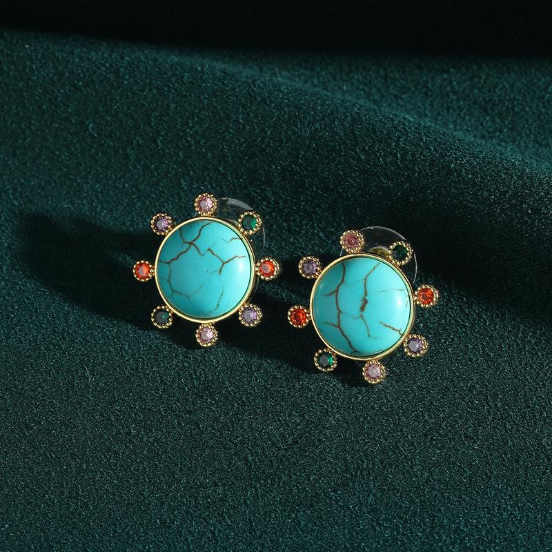 Yong Nuo Vintage Retro Jewelry: High-End, Colorfast Antique Earrings