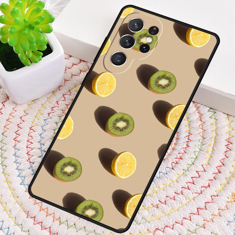 Fruit lemon orange durian Phone Case for Samsung Galaxy note 10 pro S26 Ultra S23 S24 FE S25 S21 S22 PLUS shockproof Cove