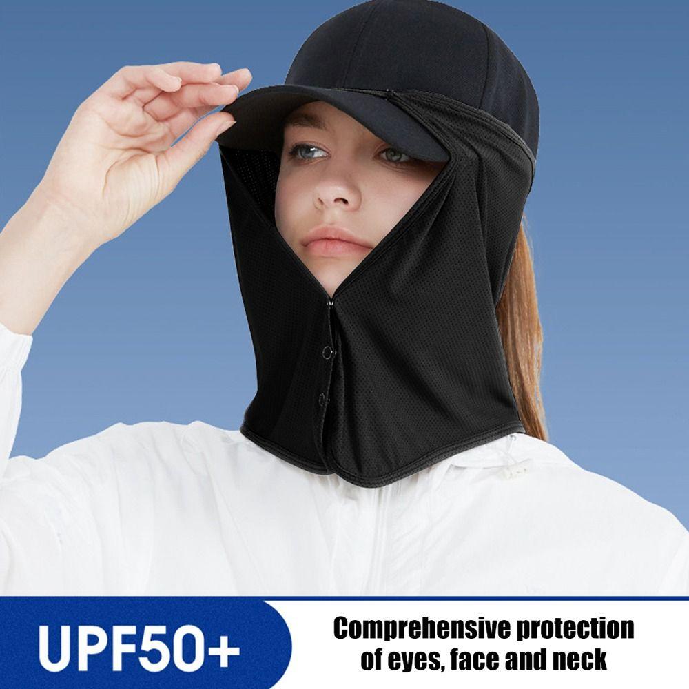 For Men Neck Protection Face Scarves Sunscreen Veil Face Scarf Anti-uv Face Cover Sunscreen Mask