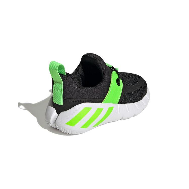 adidas Rapidazen I Resistentes a la abrasión Zapatos Bajos para Niños Pequeños Negro Verde Bebé y Niño Pequeño GY6654