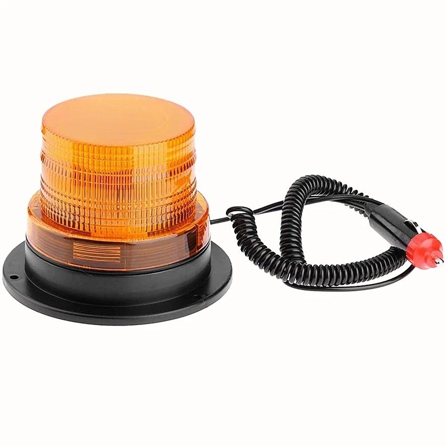 LED Strobe light Circular Car LED Flashing Signal lamp Magnetic Ceiling Police Emergency Lights Portable Warning Lighting 12~24V