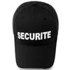 New Securite Baseball Cap SECURITY Cool Black Embroidery Men Cap Baseball Cap Caps Hat Uniform Cool Caps Hat for Adult Men