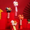 with Tassel Spring Festival Car Hanging Pendant Tang Horse Rearview Mirror Decor  Home Decoration