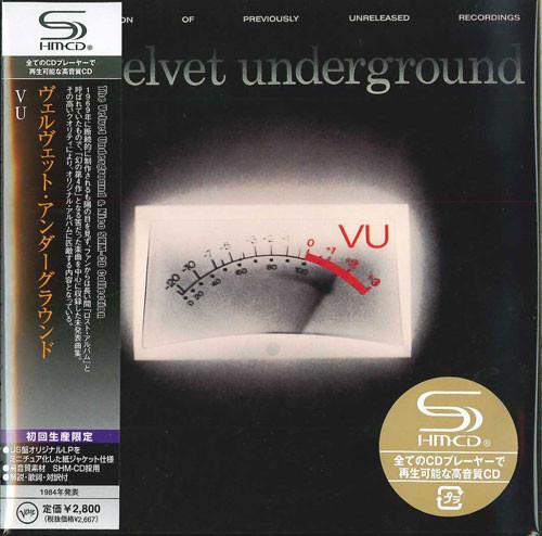 

CD VELVET UNDERGROUND - VU POCP1844PROMO Verve Records 2009 Japan Rock Used