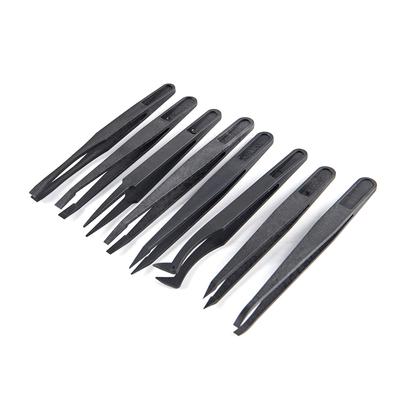8Pcs Epoxy Resin Mold Tweezers Nail Art Diy Jewelry Picking Anti-Static Tools