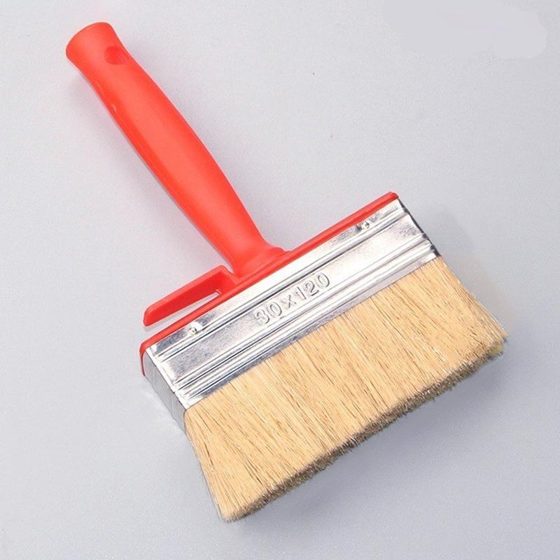 Smooth Flat Head Paint Brush For Painting Walls Labor Saving Hand Tools Limewash Brush