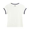 Li Ning Sports Lifestyle Series Round Neck Letter Logo T-Shirt Women tops ATSW268-1