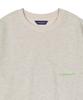 ICONOGRAPHY Oversized Sweatshirt Logo Sweatshirt Oat