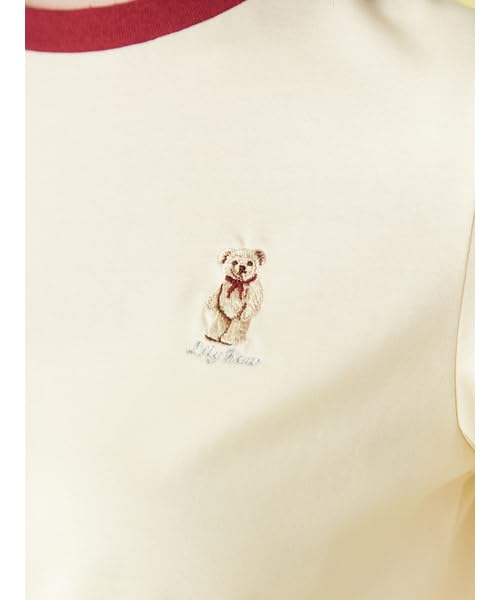 Lily Brown Lily Bear LWCT252061 YEL T-Shirt Women's