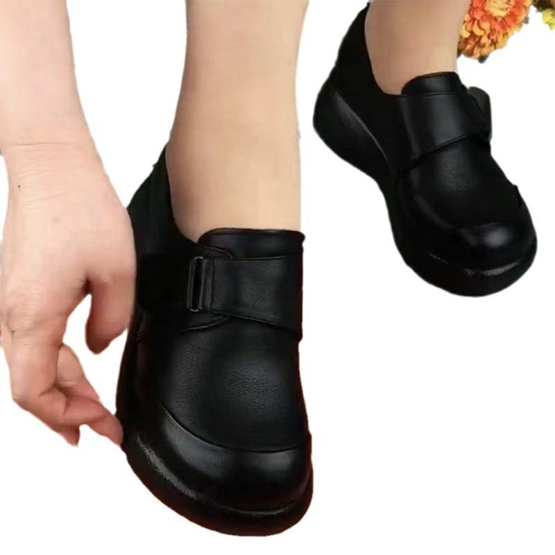 Fashion Fashion Versatile Women Shoes Spring New Round Flat Shoe Anti Slip Women's Casual Shoes Soft Soled Women Loafers Chaussuresfemme