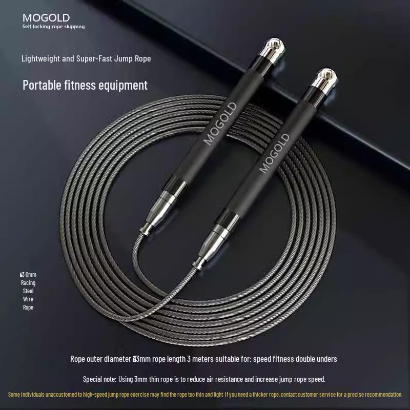 Silicone Self-Locking Speed Jump Rope for Students & Professionals