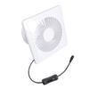 Solar Powered 6 Inch Exhaust Fan With Brushless Motor Low Noise Ventilation For Indoor Outdoor Sheds Greenhouses