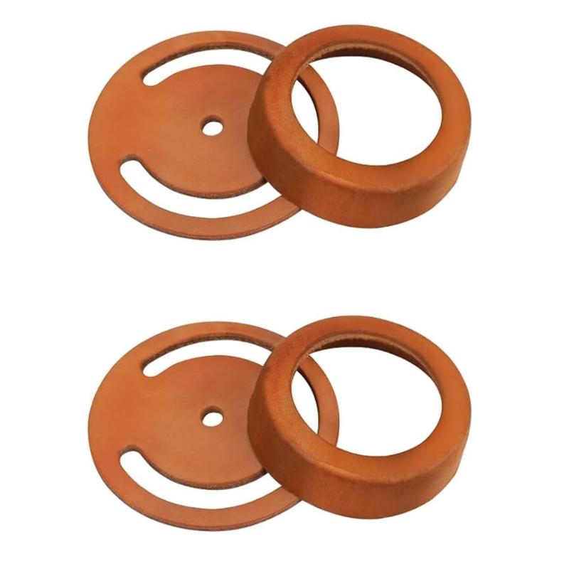 Well Pumps Accessory Set Includes Leather Pads and Pistons for Efficient Maintenance Suitable for Various User