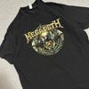 Megadeth Vic Rattlehead Skull Armor Graphic Band Tee Black Heavy Metal Men's XXL Unisex T-Shirt