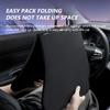 SEAMETAL Stolek podnos na jídlo Jídelní Podnos na nápoje Držák Skládací Stolek na notebook na volant do auta Vysoká stabilita Pevný Univerzální