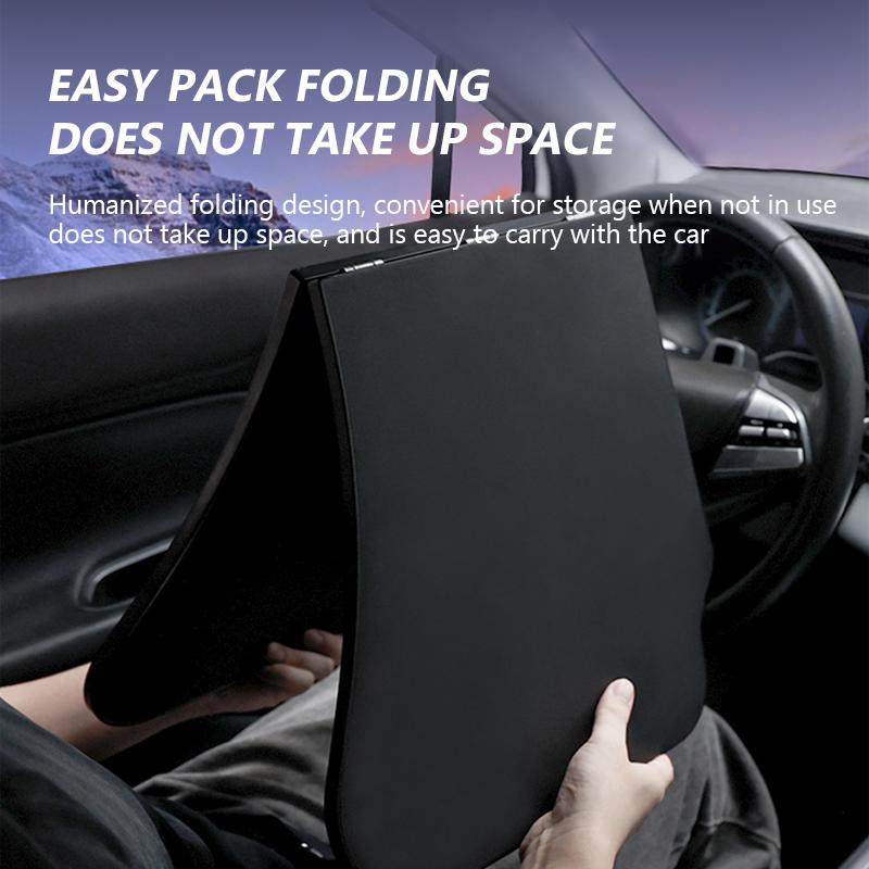 SEAMETAL Stolek podnos na jídlo Jídelní Podnos na nápoje Držák Skládací Stolek na notebook na volant do auta Vysoká stabilita Pevný Univerzální