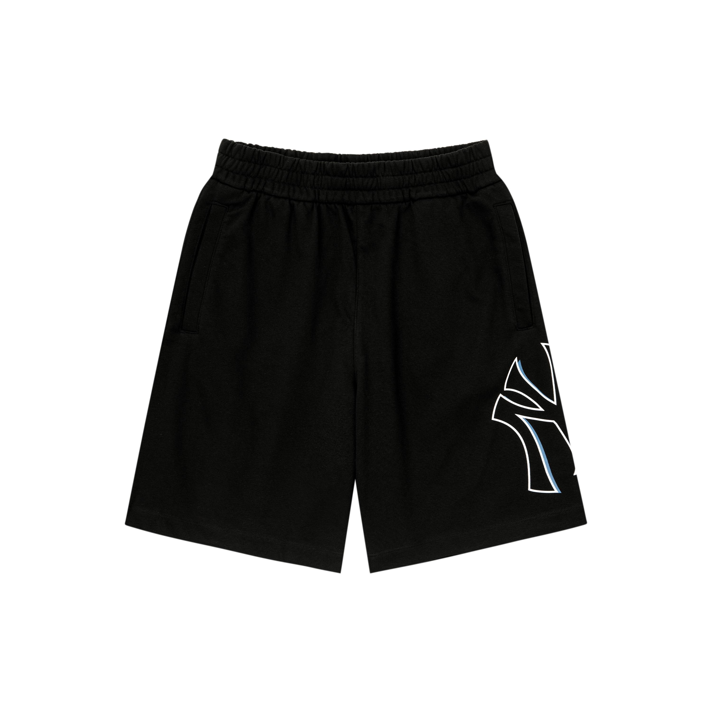 MLB SS23 Sports Shorts Unisex Black Moderate 3ASPB0233-50BKS XS