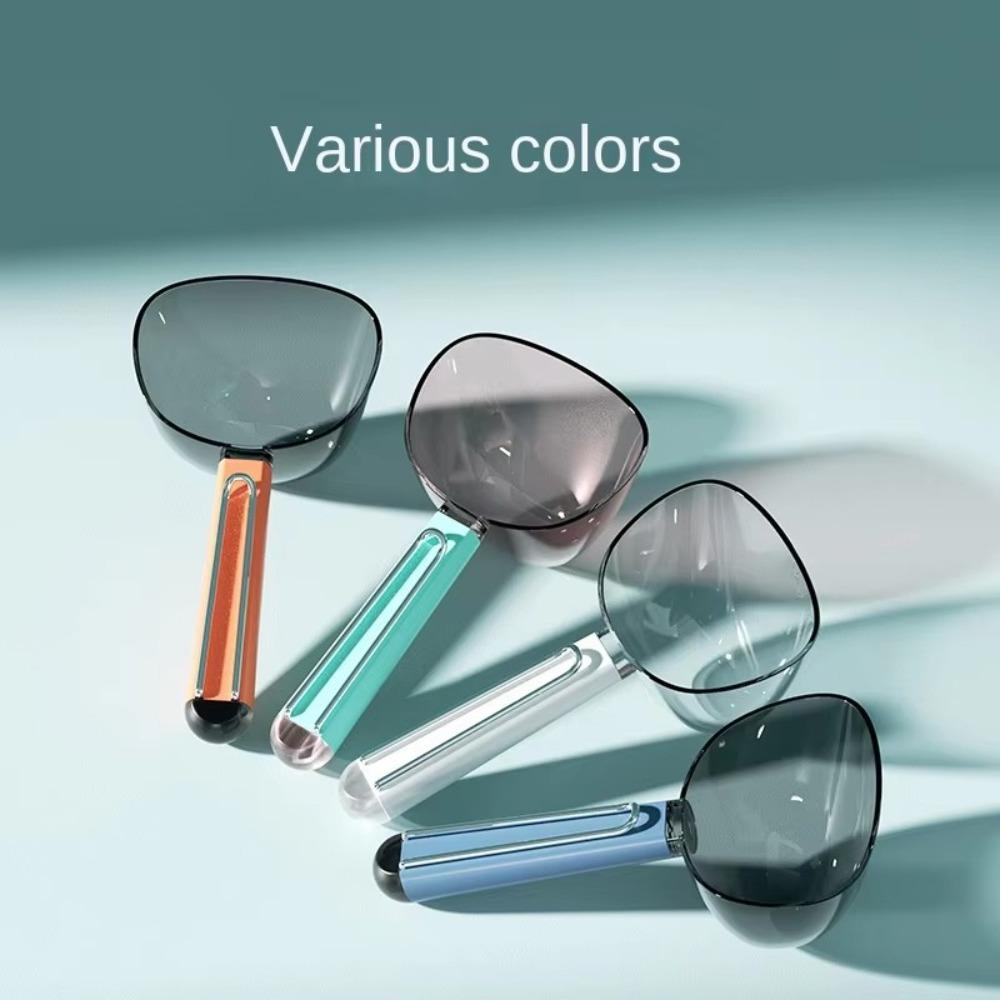 2 In 1 Pet Food Shovel Plastic Baking Measuring Cup Thicken Rice Scoop Feeding Dogs Cats