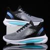 Men's shoes in autumn 2025, new men's fly-woven breathable casual sports shoes, young students travel shoes