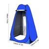 Vyskakovací soukromý stan Sprchový stan Venkovní kemping Koupelna WC stan Přenosný přebalovací stan