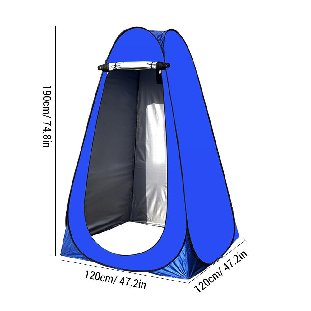 Vyskakovací soukromý stan Sprchový stan Venkovní kemping Koupelna WC stan Přenosný přebalovací stan