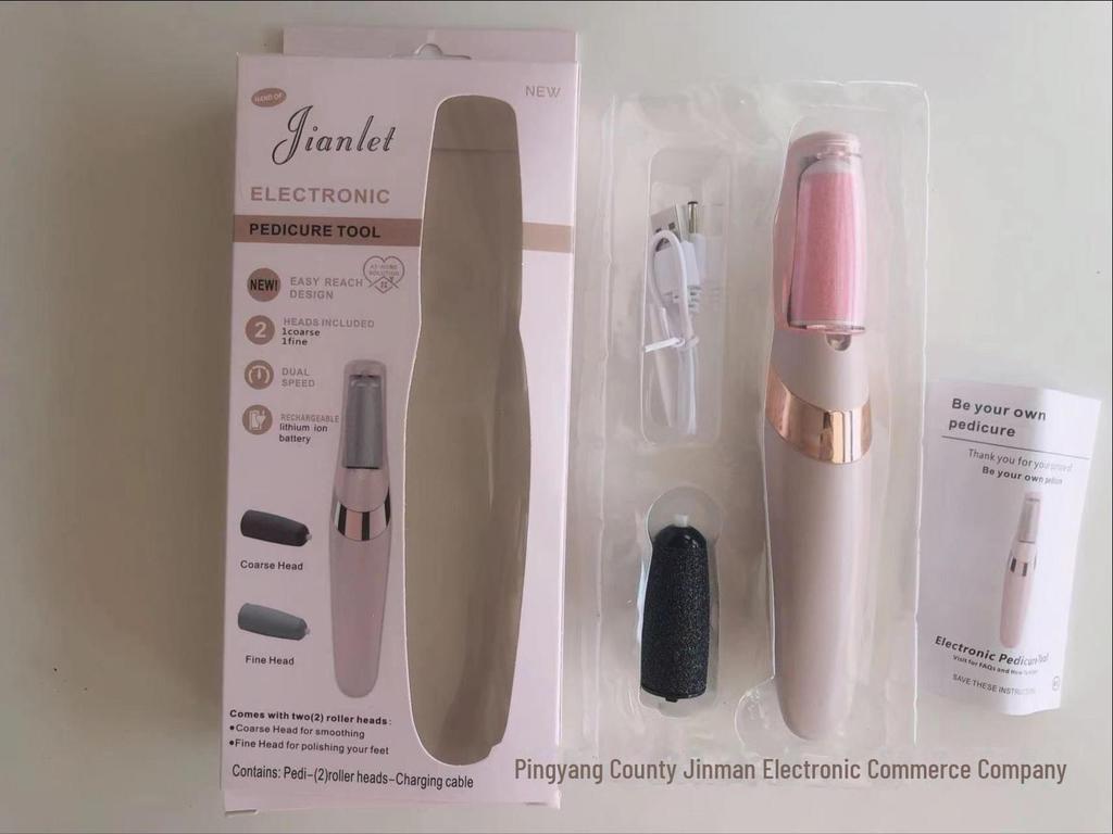 Smerigliatrice elettrica a pedale: Rimuovi Pelle Morta, Calli, Rendi i Piedi Belli con lo Strumento Automatico per Pedicure.