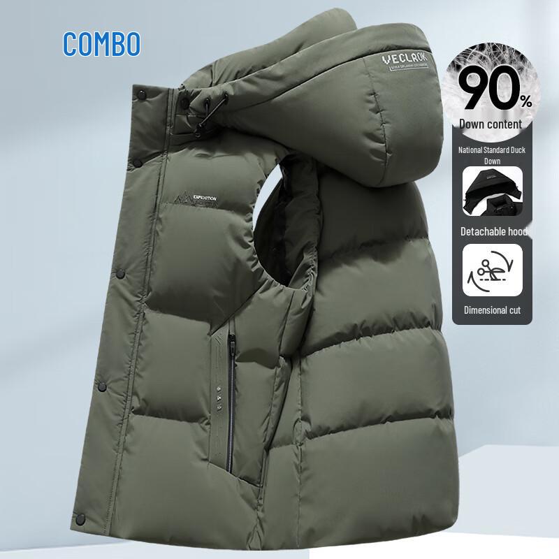 

Kangbo Men s Winter Warm Down Vest M