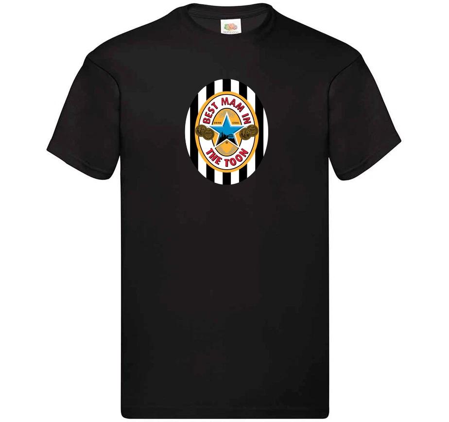 Best Mam In The Toon Black T-Shirt Adult tshirt Newcastle Utd Mothers Day Gift L