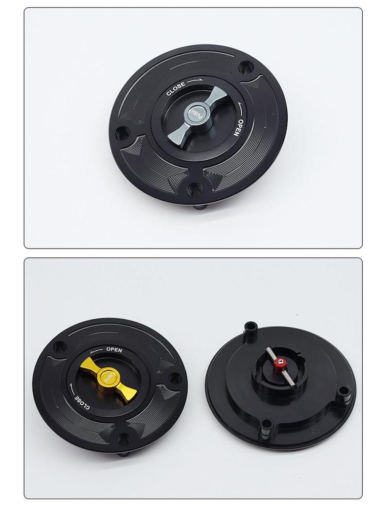 SH-L6008 Capac Rezervor Combustibil Suzuki - Aliaj de Aluminiu CNC, Măiestrie Exquisită, Accesoriu Motocicletă în Stoc