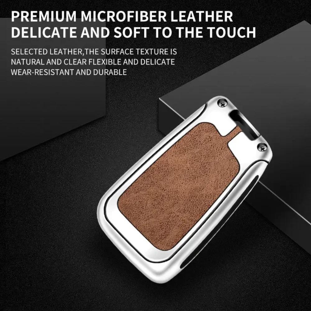 Zinklegierung Auto Schlüsselhülle Halter Schale für SEAT Ateca Leon FR 2 Ibiza Fernbedienung Schutz für Seat FR Schlüsselhülle Zubehör