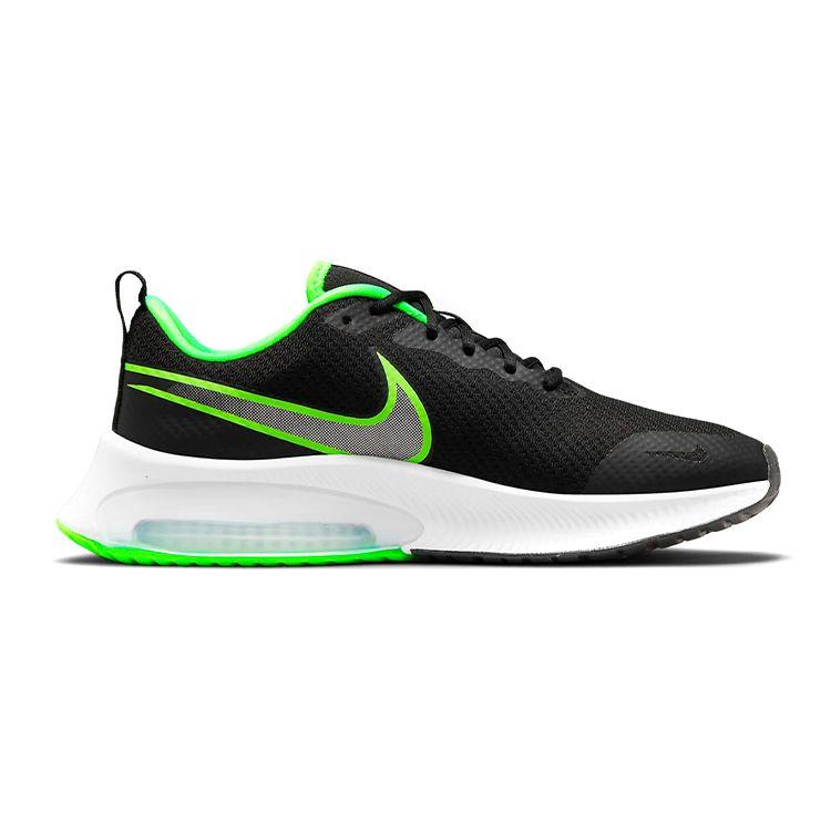 Nike Air Zoom Arcadia Crocodile Skin Minimalist Comfortable Durable Breathable Low Top Running Shoes Kids Running Shoes Black Green CK0715-020
