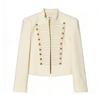 2026 Spring New Product European and American Cross-border Women's Clothing Fashion with Shoulder Pads Slim Short Blazer W018 1790