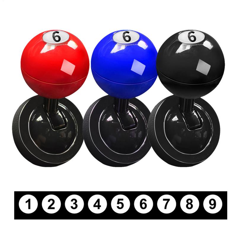 Auto Push Start Joystick Billiards Styles Car Push To Start Button Rocker Car Button Start Lever Car Starter Engine Button Cover