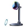 15W Wireless Fast Charging Stand Bracket for Phone 17 16 Aluminum Construction Desktop 360 Degree Rotating Phone Stand