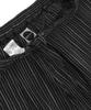 GLACK Gp139 Striped Linen Easy Pants (Black)