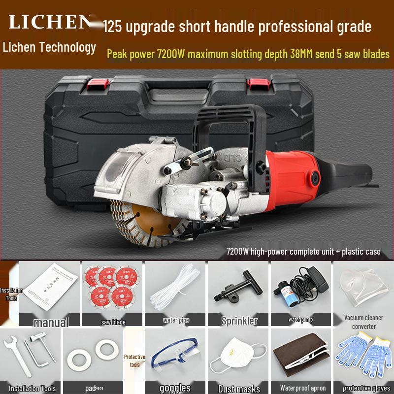 Lichen Tech Dust-Free Concrete Cutting & Installation Tool