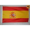Drapeau Espagne - AZ FLAG - 150x90cm - Polyester Léger - Œillets Métalliques - Résistant