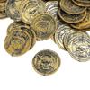 10Pcs Pirate Treasure Coins Party Props Christmas Gift Game Currency Halloween
