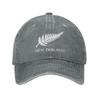 New Zealand All Blacks Unisex Baseball Cap Rugby Worldcup Sports Distressed Denim Washed Hats Cap Fashion Workouts Sun Cap