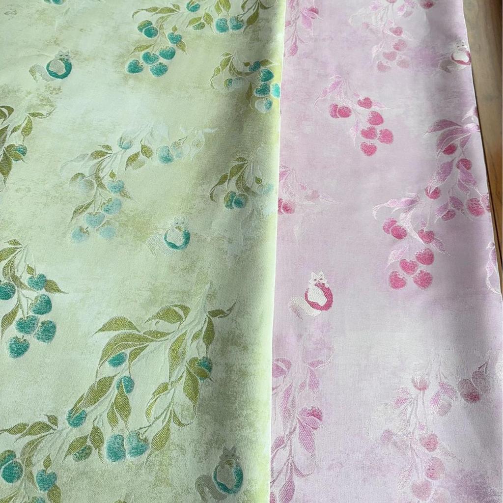 Lychee Squirrel Jacquard Fabric: Soft Spring/Summer Shirt Dress Material for Women and Children