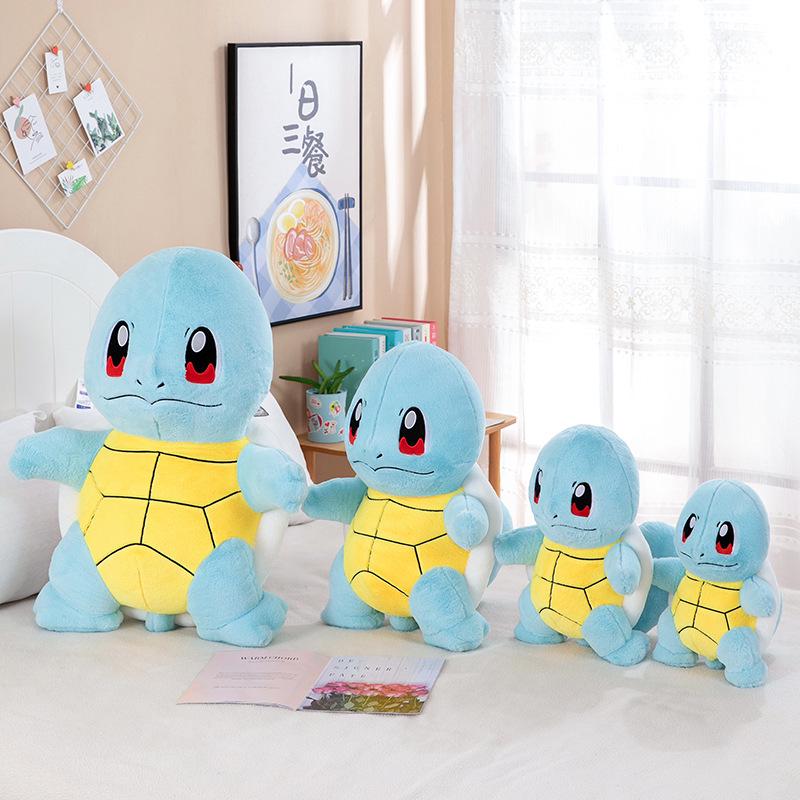 Adorable Squirtle Plush Turtle Toy - Cute Pokemon Stuffed Doll