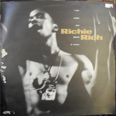 12inch Record RICHIE RICH - I Can Make You Dance GEET22 Gee Street 1989 UK Dance & Electronica Used